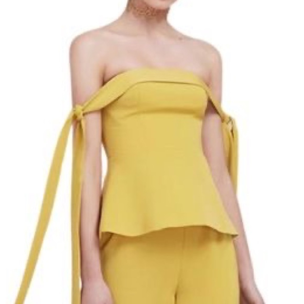Keepsake tie off the shoulder top